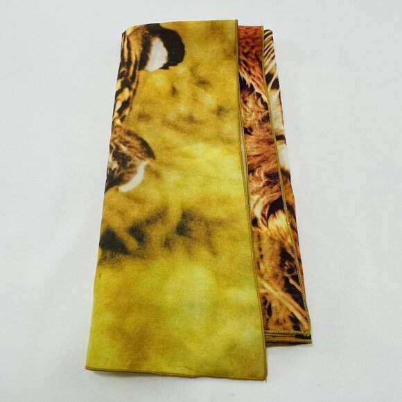Bengal Tiger Handkerchief Hankie Bandana Square India Nepal Wild Animal Tapestry - Picture 6 of 10